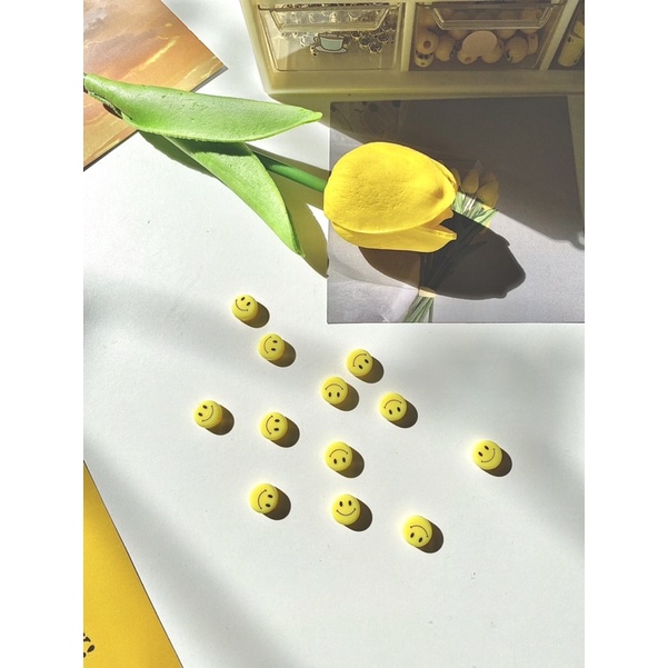 hạt charm mặt cười xinh