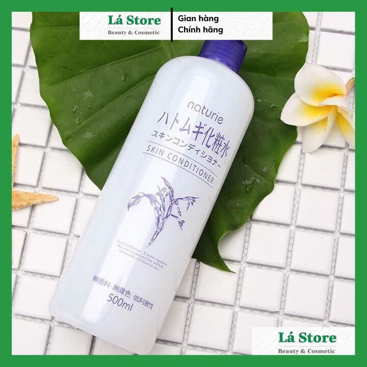 Nước Hoa Hồng Naturie Hatomugi Skin Conditioner 500ml Ý Dỹ