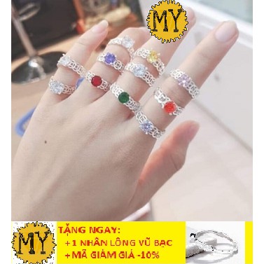 💖FREESHIP Giảm 20K Khi Nhập [ DAYC20KM]- Nhẫn nữ đẹp bạc 925 cao cấp, bạc chuẩn 100% -Nhẫn kim tiền phát lộc