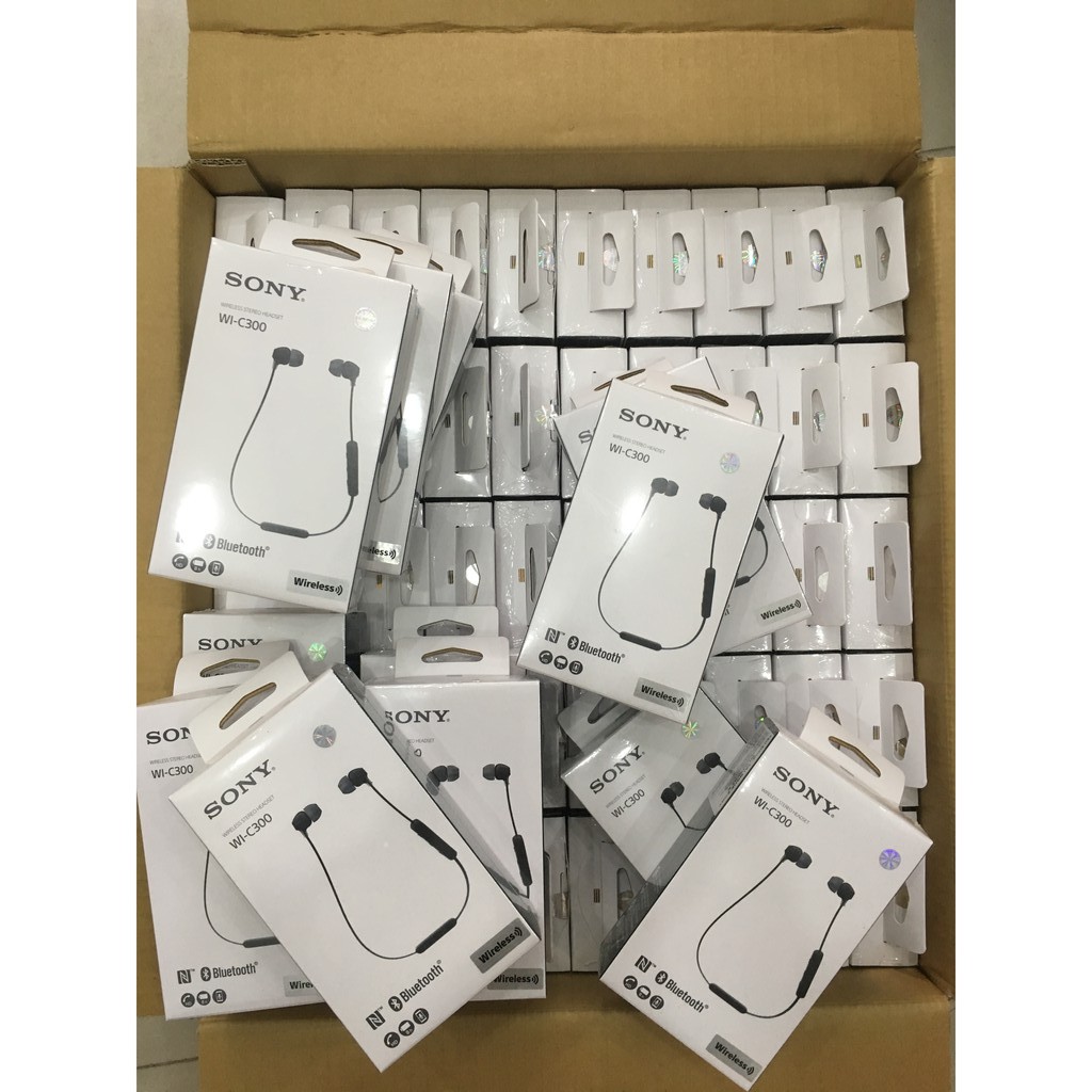 Tai Nghe Không Dây Bluetooth Sony WI-C300 - Chính Hãng Nguyên Seal Mới 100%