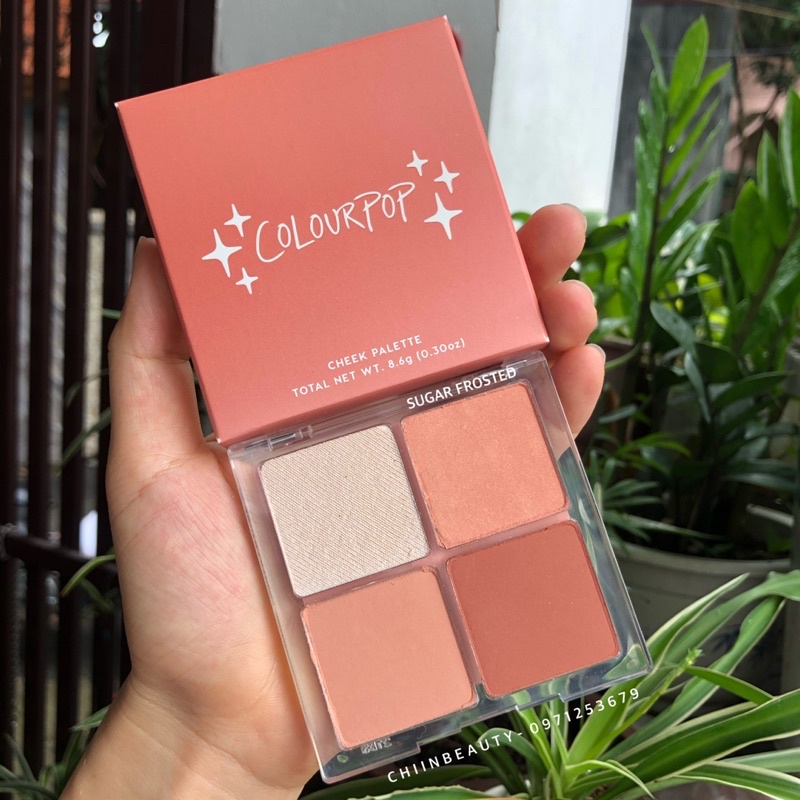 Có sẵn - Bảng phấn má hồng Colourpop Cheek Palette (Cookie cluster, Extra Glazed, Sugar Frosted, Tea Cakes)