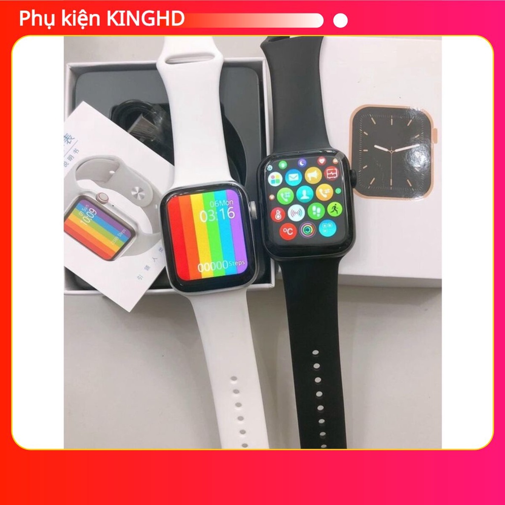 Đồng Hồ Thông Minh W26 thiết kế Seri 6 có Màn Hình Tràn Viền 1.75inch chống nước IP68 nghe nhận cuộc gọi, full chức năng