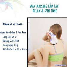 MÁY MÁT XA CẦM TAY RELAX SPIN TONE A781 (RẺ VÔ ĐỊCH)