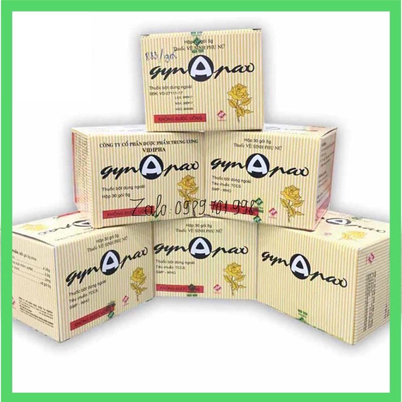 Bột vệ sinh hoa hồng vàng phụ nữ