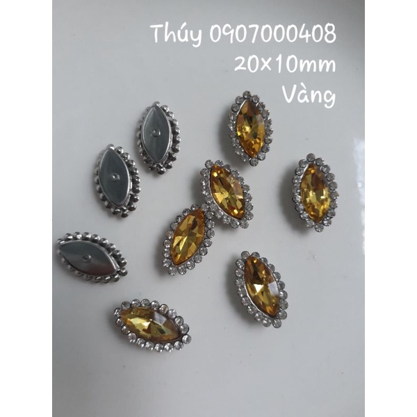 Hạt lá me viền xoàn đính kết áo