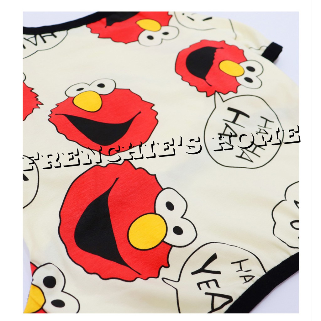BỘ BODYSUIT "ELMO ĐỎ" CHO CHÓ BULL/PUG ( FRENCHIE'S BODYSUIT ) | BigBuy360 - bigbuy360.vn