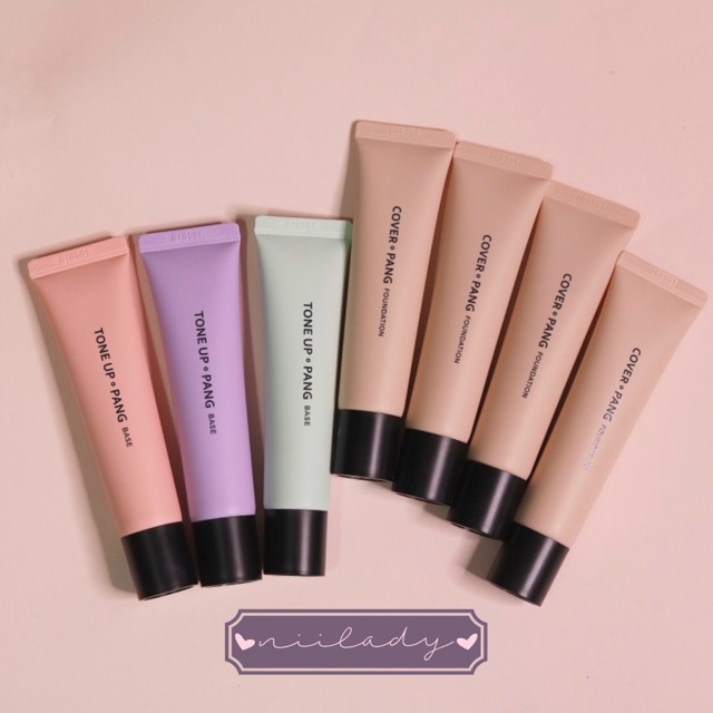 (HSD 7/4/2022) Kem nền, lót Apieu Tone Up Pang, Cover Pang Foundation