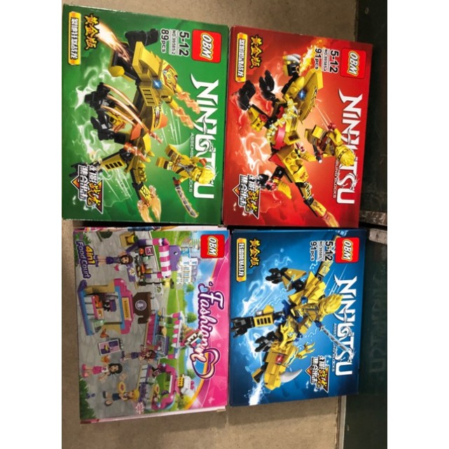 Ghép hình lego nhỡ