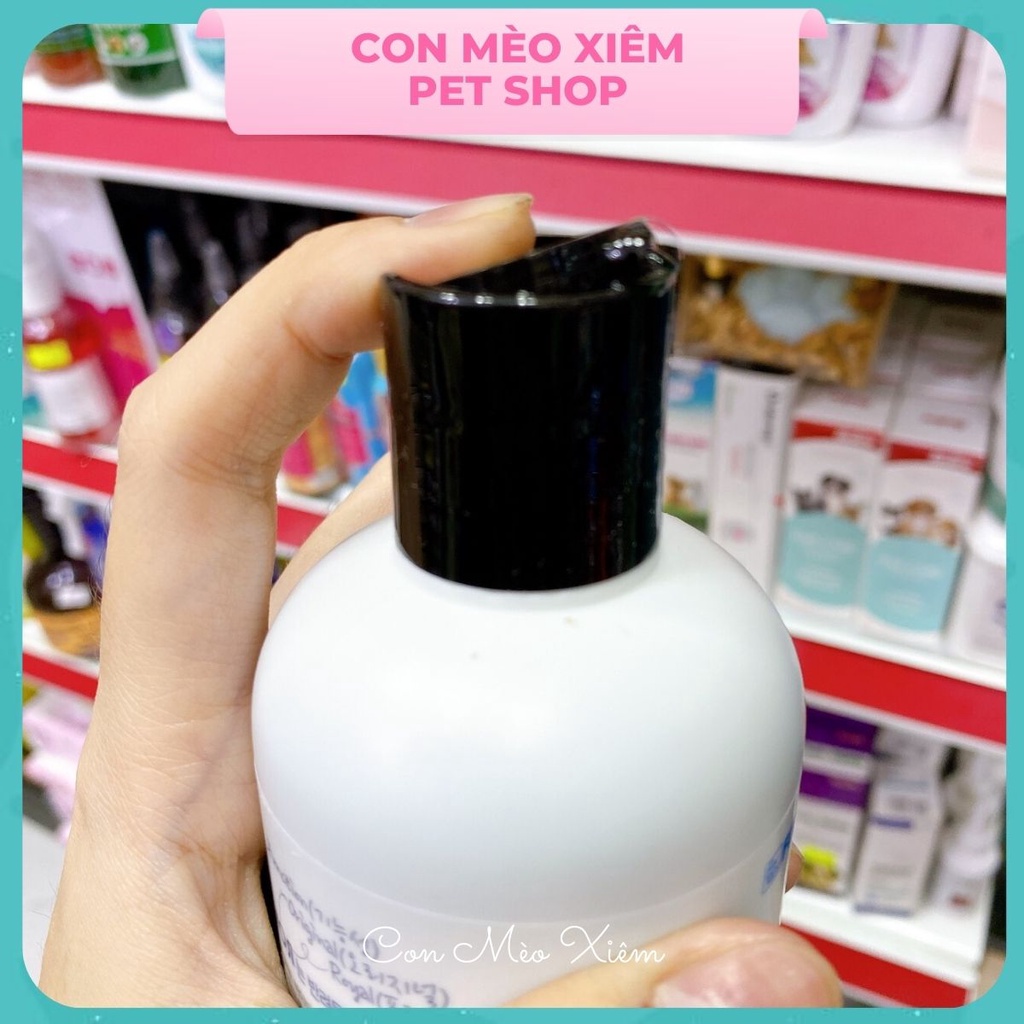 Sữa tắm chó mèo viêm da nấm Byevid 300ml forcans, dầu gội chăm sóc lông thú cưng Con Mèo Xiêm