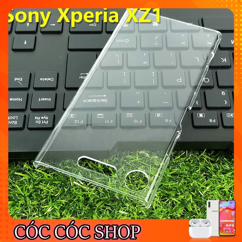 Ốp lưng sony xperia XZ1/ XZ2/ XZ3 nhựa CỨNG TRONG SUỐT