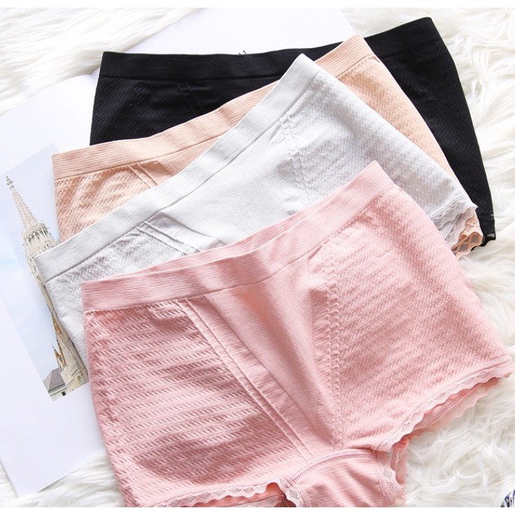 QUẦN LÓT NỮ MẶC TRONG VÁY LEN GÂN - FREESIZE - QUẦN CHIP NỮ TÚI ZIP SANG CHẢNH VAYNU01