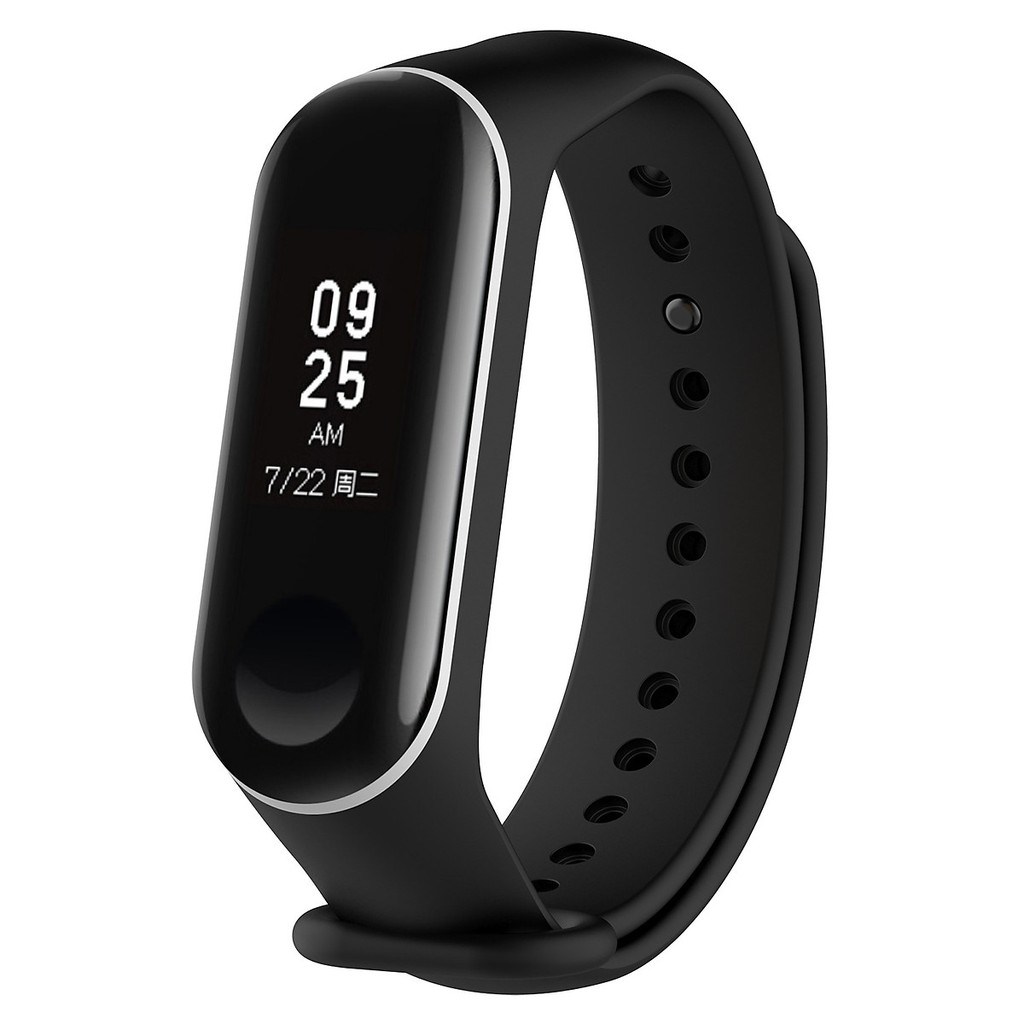 Dây Đeo Vòng Đeo Tay Thông Minh Xiaomi Mi Band 3 / Mi Band 4 Dẻo TPU - 2 màu