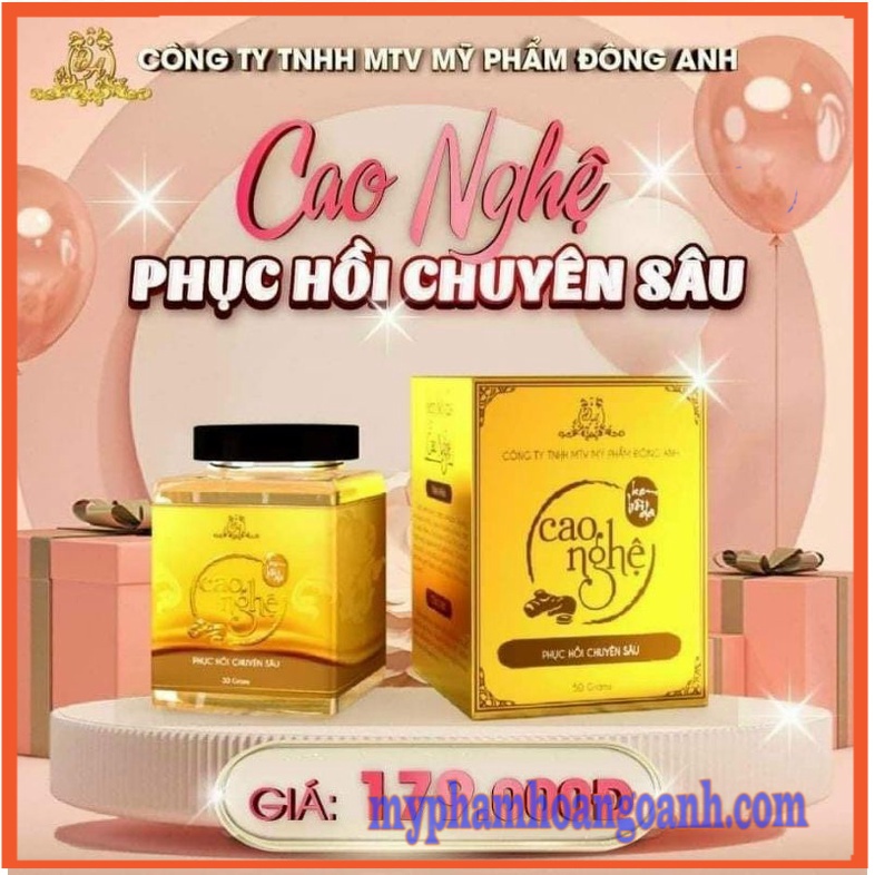 Cao Nghệ Collagen X3 Đông Anh dưỡng sáng da, làm mờ các vết thâm, nám, vết thâm seo mụn