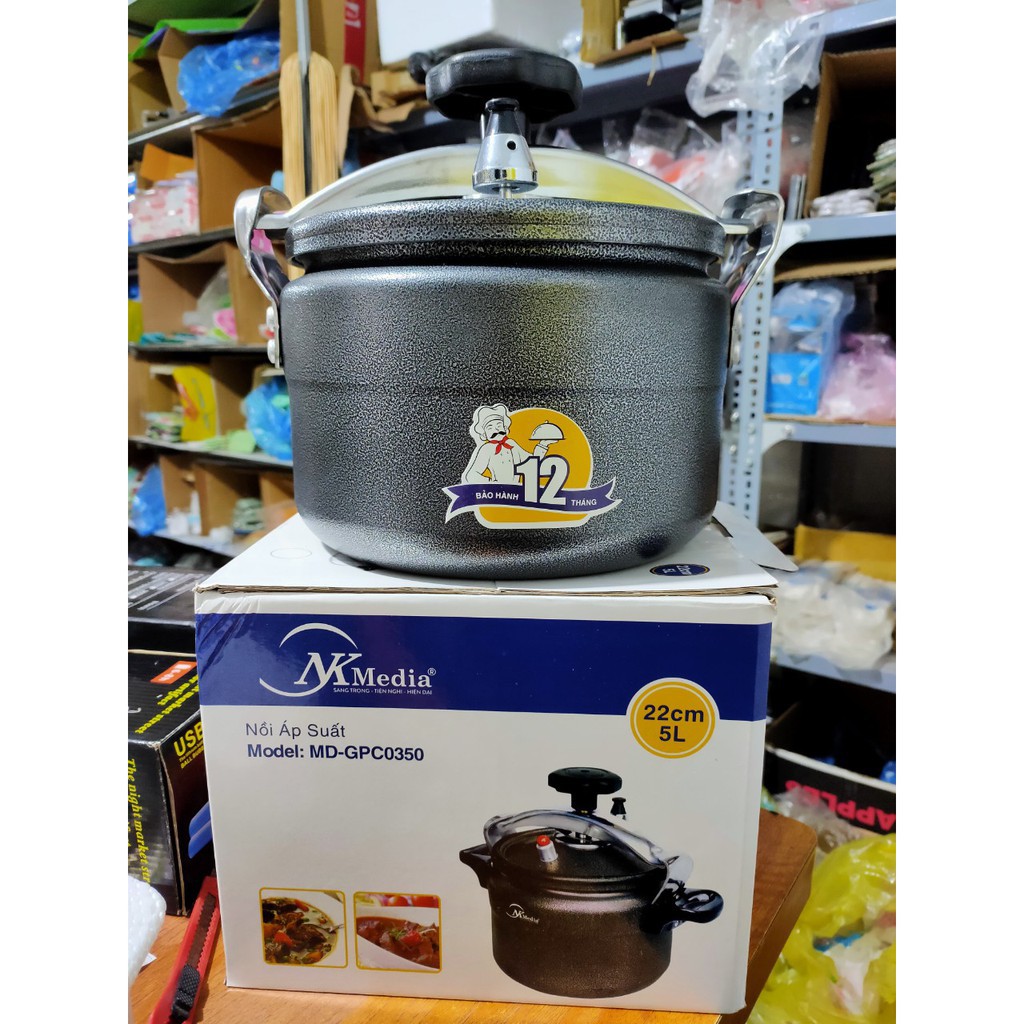 Nồi áp suất 22cm 5 Lít ,sử dụng được bếp từ