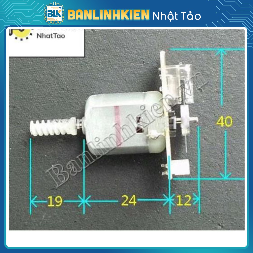 Động Cơ Encoder 334 Xung Mini
