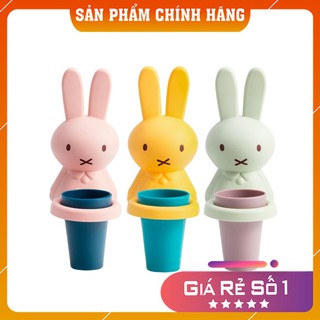 [FREESHIP] Kệ và cốc đánh răng thỏ cho bé