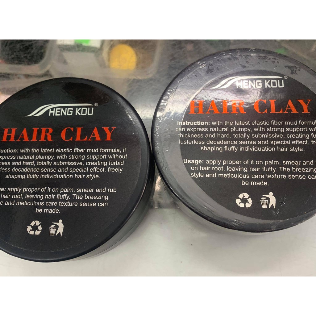 Sáp vuốt tóc Hair Clay Heng Kou 100g