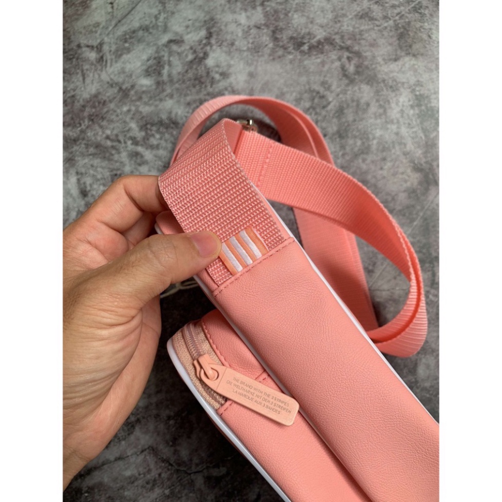 Túi đeo chéo adidas nữ B558 ORIGINALS VINTAGE MINI BAG PINK TUN]