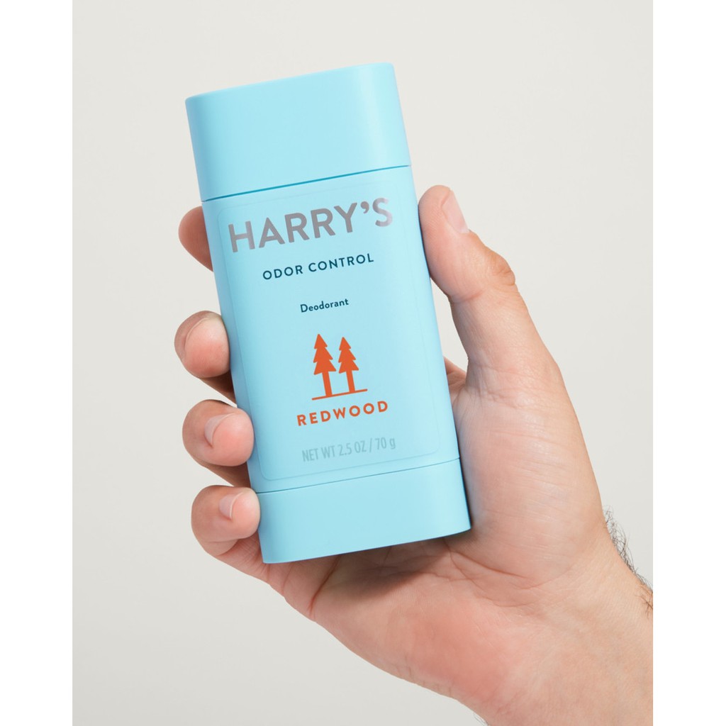 [Siêu Phẩm] Lăn Khử Mùi Harry's Odour Control Deodorant Redwood 70Gr (Sáp Xanh)