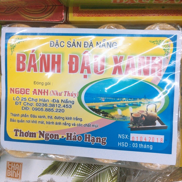 Bánh đậu xanh nhân thịt