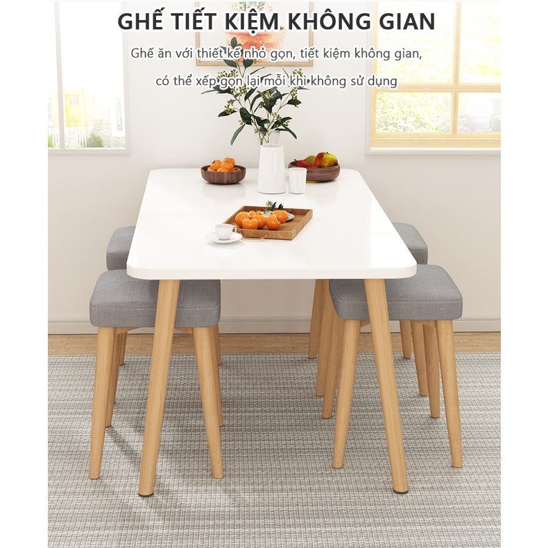 Bàn ăn thông minh Gapi chân gỗ sồi phong cách bắc âu - GP181 / GP192 ( không bao gồm ghế )