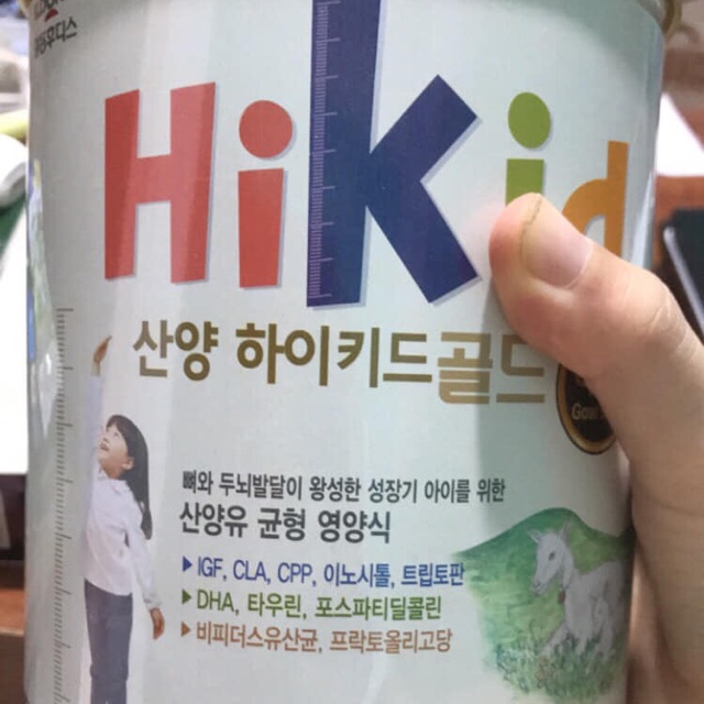 Sữa công thức hikid dê núi
