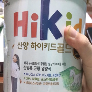 Sữa công thức hikid dê núi