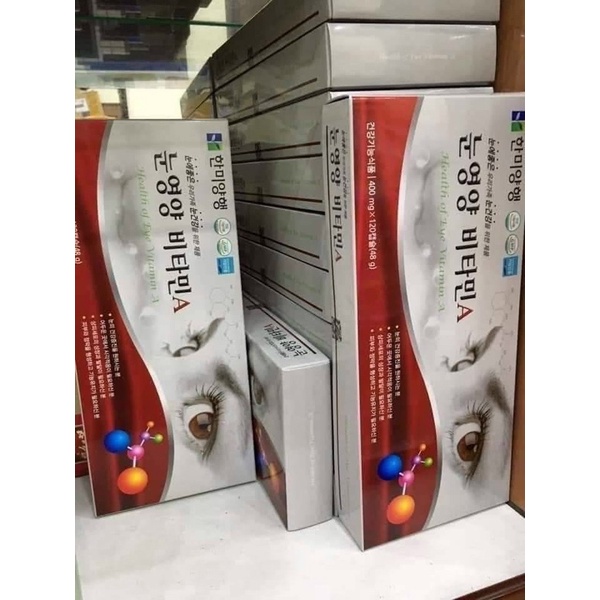 Viên Bổ Mắt HEALTHY OF EYE VITAMIN A Hàn Quốc Hộp 120v