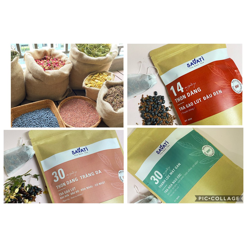 [Mã 267FMCGSALE giảm 8% đơn 500K] TRÀ HOA NGŨ CỐC SAVATI - 30 Ngày Thanh Lọc Mát Gan | BigBuy360 - bigbuy360.vn