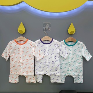 Bộ cotton giấy bé trai/ bé gái Moimoln xuất Hàn, VN dư xịn