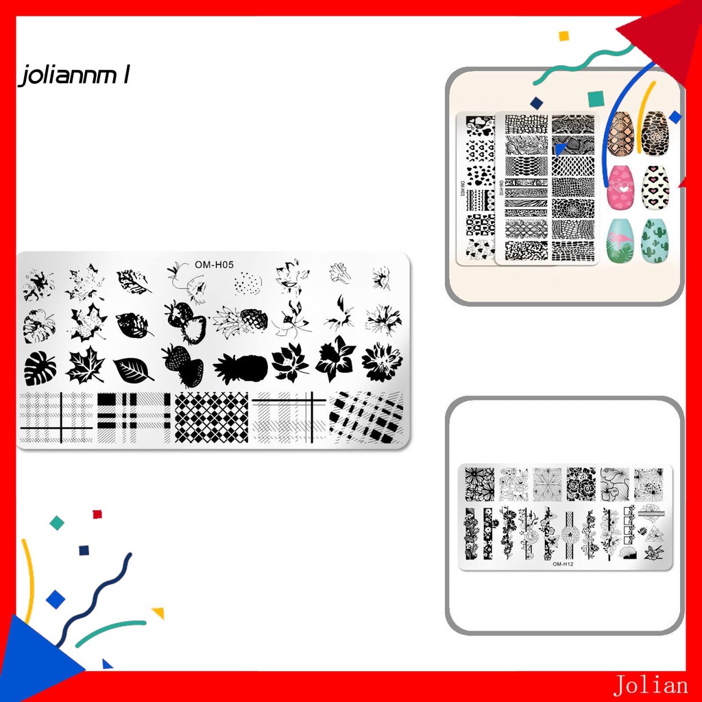 Khuôn dập nổi in hình trang trí móng tay nghệ thuật cho salon