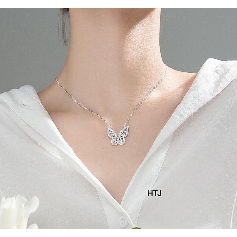 DÂY CHUYỀN NỮ BẠC TA - DC BƯỚM XINH