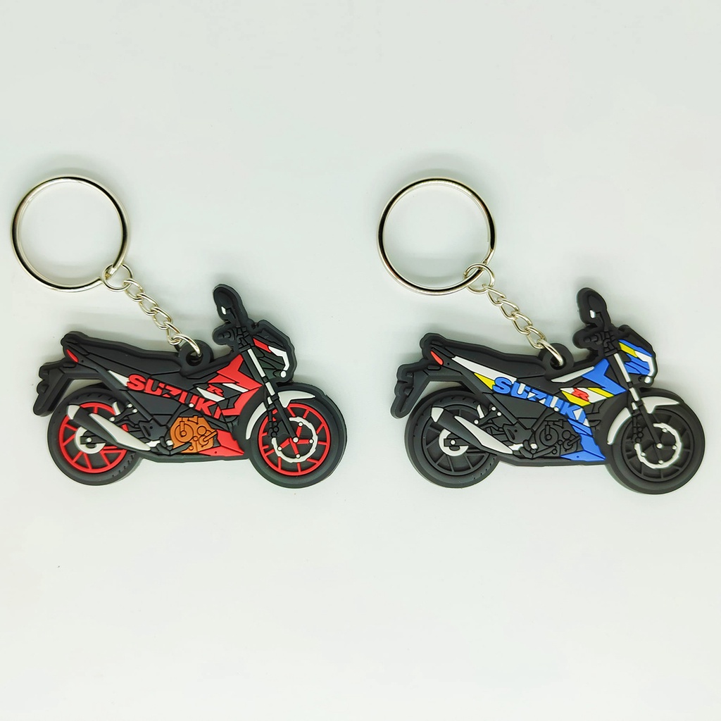 Móc khóa xe Raider Satria không đụng hàng