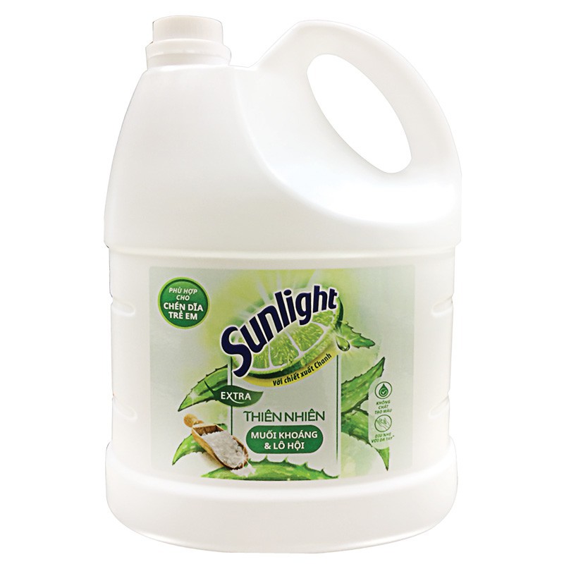 Nước rửa chén Sunlight Thiên Nhiên chai 3.6kg