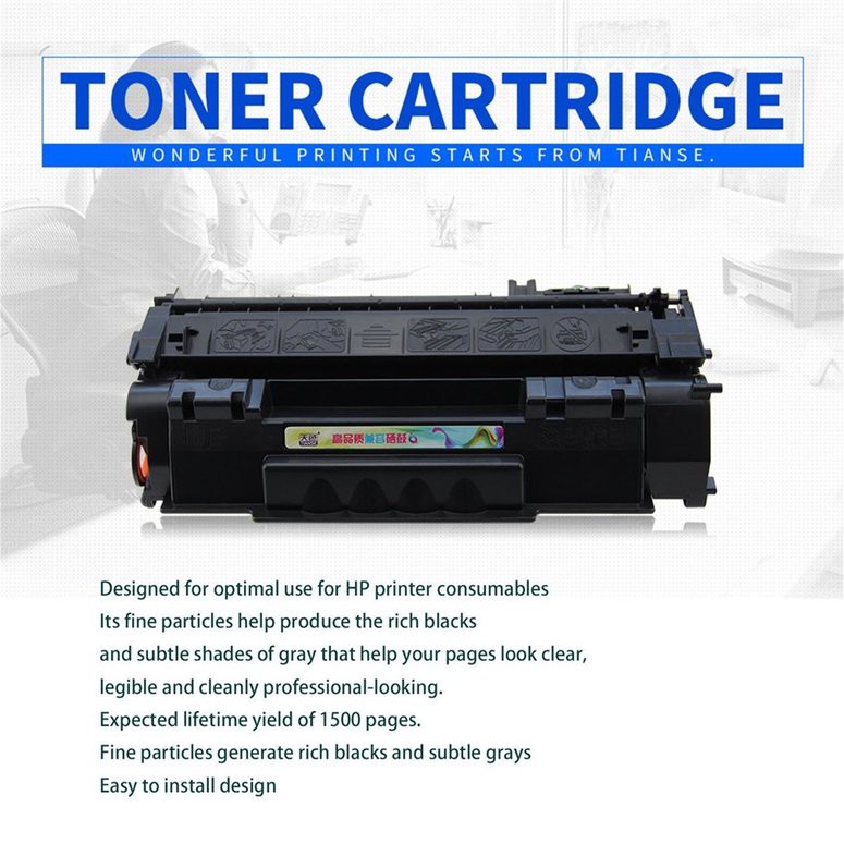 Hộp Mực Toner Tianse Q7553a Cho Hp Q7553a P2014n M2727nf