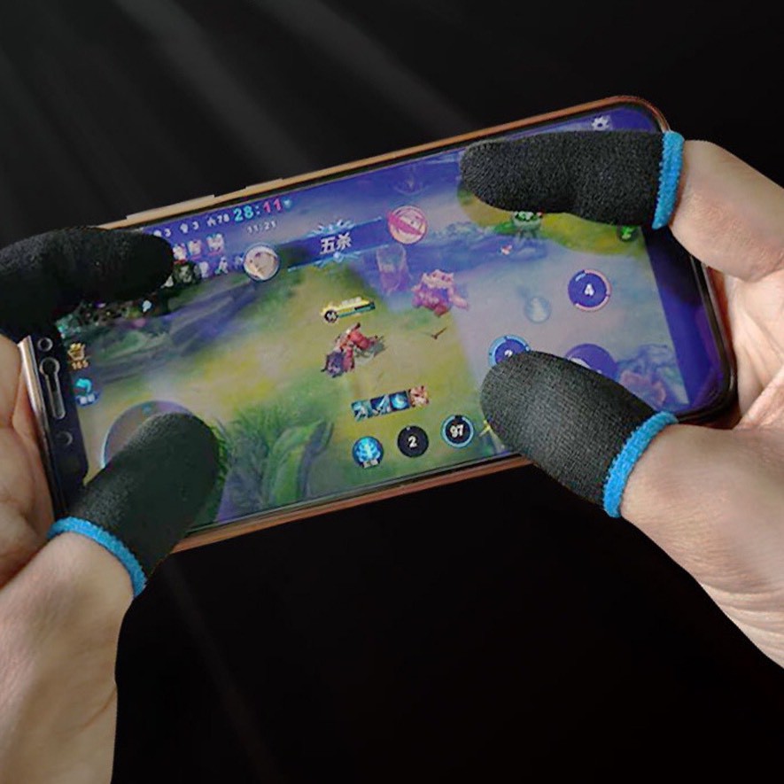 Găng tay chơi game Mobile, Bao tay Chống mồ hôi tay, Tăng độ nhạy cảm ứng | BigBuy360 - bigbuy360.vn