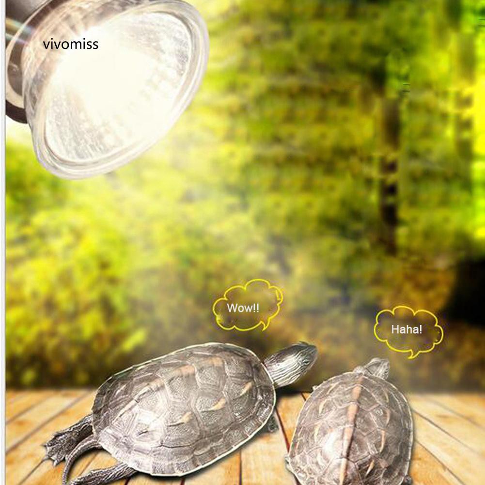 Bóng đèn LED phát nhiệt E27 25/50/75W 110V UVA + UVB cho thú nuôi bò sát