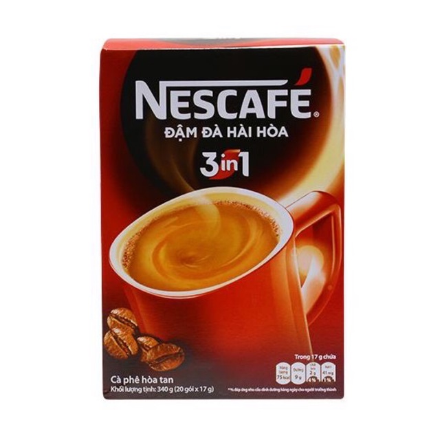 Nescafe 3 in 1 đậm đà hài hoà