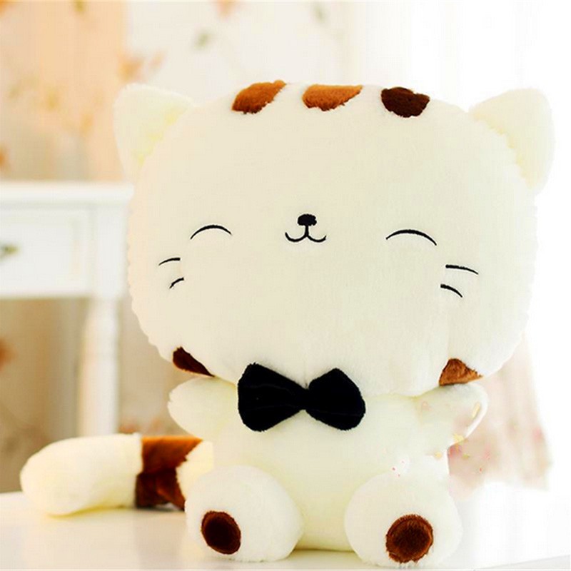 Chú mèo tài lộc nhồi bông dễ thương kích thước 45cm