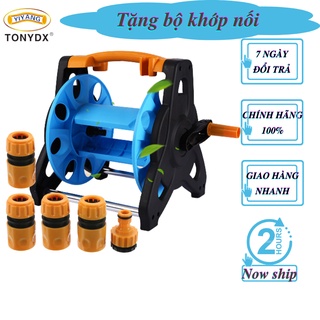 Khung ru lô cuộn ống dây nước BA02 cuộn đến 30m dây cho phi 14mm đến 18mm