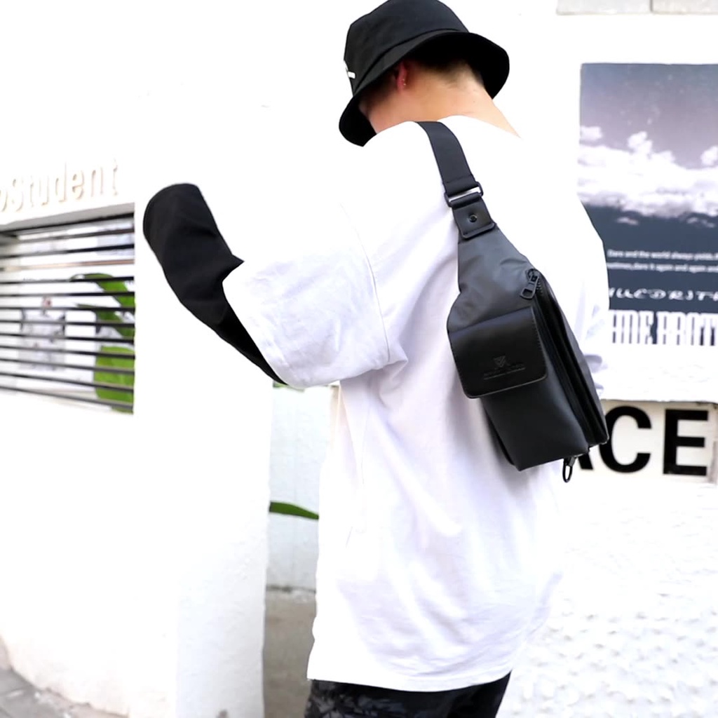 Túi đeo chéo nam nữ Steel Rose hàng cao cấp, Phong cách thời trang, Chống nước - túi đeo thời trang | BigBuy360 - bigbuy360.vn