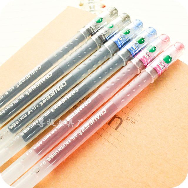 Hộp bút gel nước temp quả táo