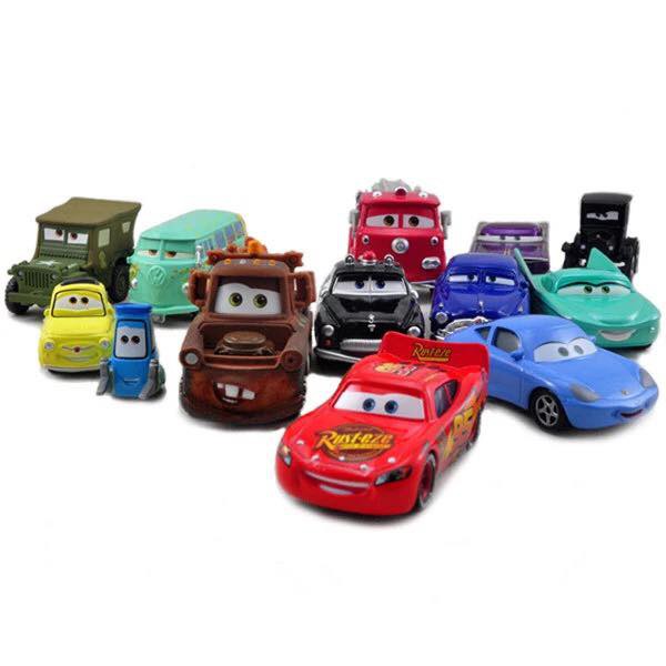 Hộp 8 Chiếc Ô Tô Cánh Máy Bay Pixar Chạy Bánh Đà Cho Bé Trai