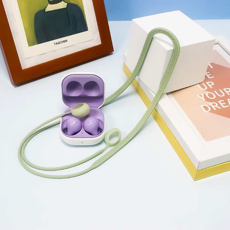 Dây Đeo Cổ Bằng Silicon Chống Mất Cho Tai Nghe Samsung-Galaxy Buds 2