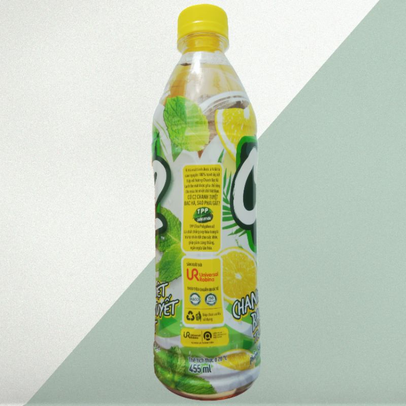 Trà Xanh C2 Chanh Tuyết Bạc Hà - Phiên bản Đặc Biệt