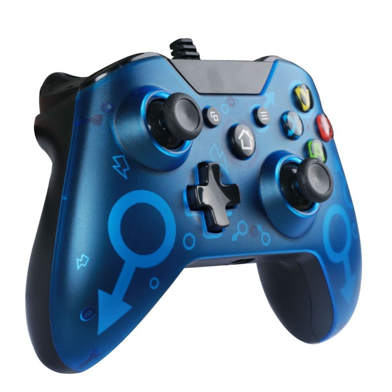 Gamepad Xbox One N1 Blue - cho máy tính, laptop, máy game xbox one