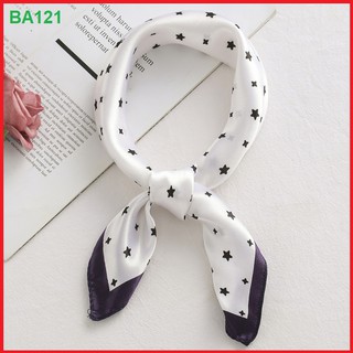 Khăn Bandana khổ vuông 50x50cm làm áo yếm, quàng đầu, tạo kiểu - Khăn vuông lụa TEMI206