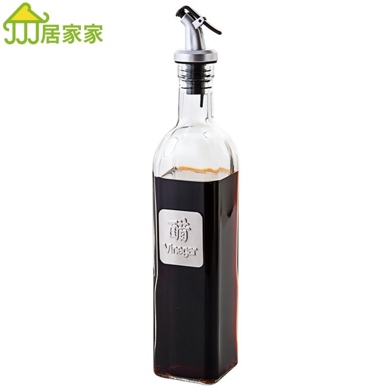 Bình thủy tinh đựng dầu ăn/giấm/gia vị chốn tràn