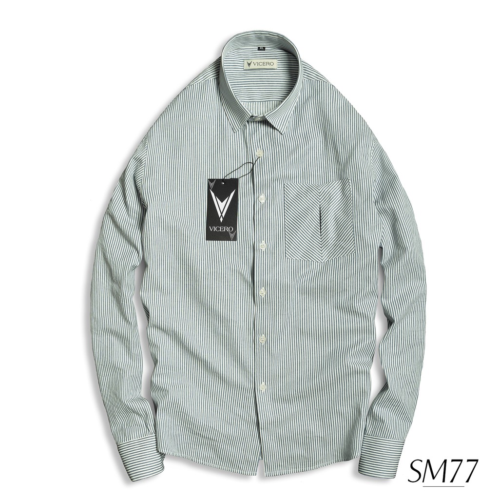 [Mã FAMALLT5 giảm 15% đơn 150K] Áo Sơ Mi Nam Phong cách Trẻ Trung Hiện Đại Thời Trang VICERO | BigBuy360 - bigbuy360.vn