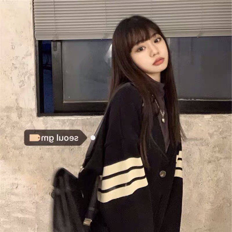 Áo Len Cardigan Phong cách Hàn Quốc kèm ảnh thật
